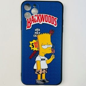 Backwoods Bart Simpson Blue iPhone 11 Pro Max Case